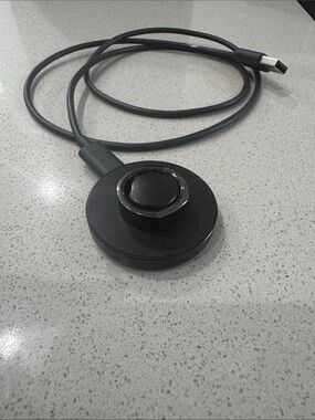 Oura Black ring and Magnetic Charging Dock with Cable